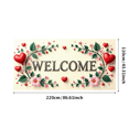 thumbnail image 1 of Welcome Party Banner Colorful Hearts Stars Backdrop Background Decorations Home Event Photography Props Party Supplies, 1 of 4