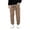 D48/Khaki, variant on Afdoent Afdoent Mens Corduroy Pants Fall Winter Casual Pants Loose Straight Leg Trousers Fashionable Streetwear