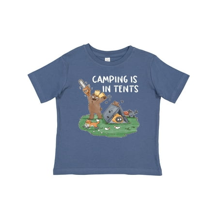 

Inktastic Camping is in Tents Gift Baby Boy or Baby Girl T-Shirt