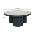 thumbnail image 2 of TOV Furniture Nautilus Antique Silver Mirrored Coffee Table, 2 of 6
