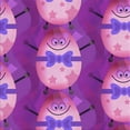 thumbnail image 1 of Ahgly Company Indoor Square Patterned Orchid Purple Area Rugs, 5' Square, 1 of 1