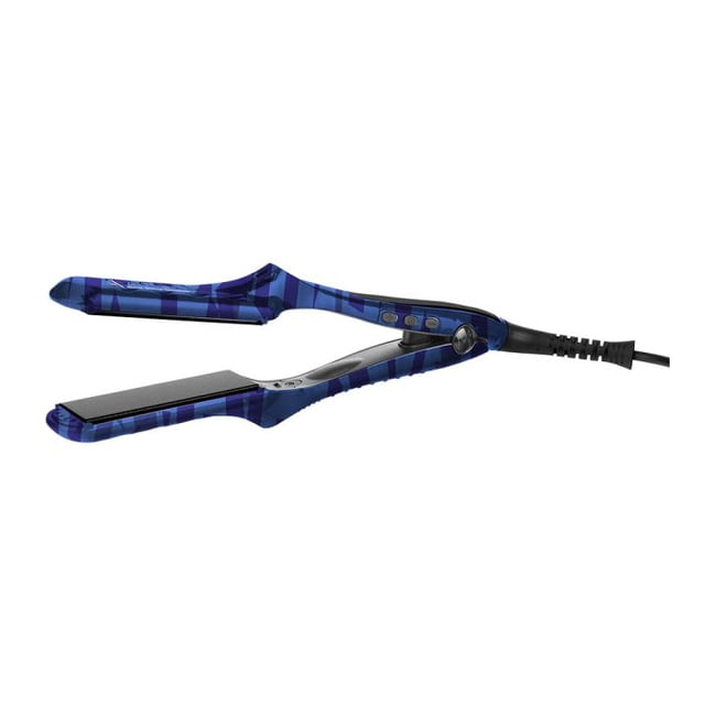 Hair Treats Moda Motif Titanium Plates Flat Iron Blue