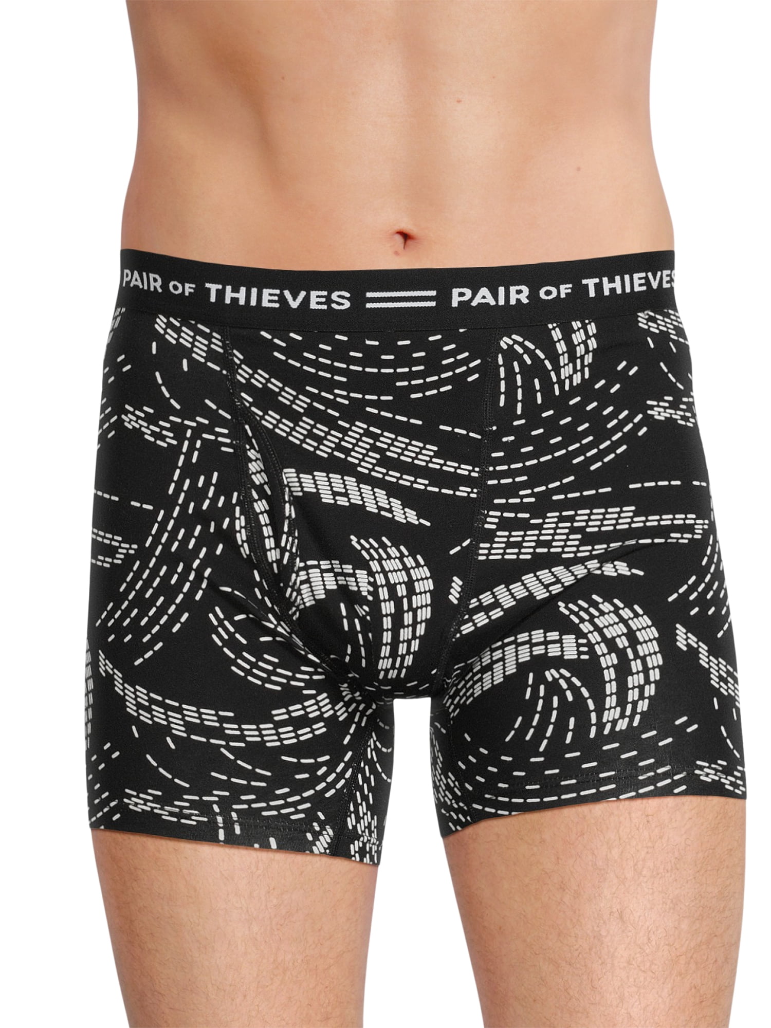 Men's 4-Way Cotton Stretch Boxer Briefs, 3-Pack