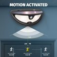 thumbnail image 2 of Bell + Howell Bionic Wall Light Max 2 Pack Solar Powered Motion Activated Outdoor Security Lights, 2 of 7