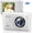 White, variant on 4K 64MP Auto Focus Kids Digital Camera 18X Zoom Fill Light Anti-Shake MP3 Player for Vlogging Travel Family Gatherings Daily Trips Outdoor Adventures Camcorder