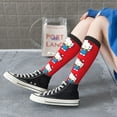 thumbnail image 6 of Gokiu Sanrio Womens Athletic Knee High Socks Outdoor Sport Socks Casual Tube Socks, 6 of 7
