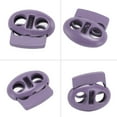 thumbnail image 3 of Spring Cord Lock, 30pcs Premium Zinc Alloy Spring Cord Lock Strong Springs Easy To Tighten Shoe Lace Toggles Stopper Gloves Lock For Drawstrings, 3 of 8