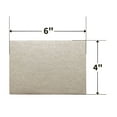 thumbnail image 4 of Super Sliders 4 x 6 Inch Felt Pads for Hardwood Floors - Beige, 2 Pack, 4 of 6