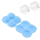 thumbnail image 4 of Ice Rose Bandeja Para Cubitos De Hielo Novel Silicone 4 Grids 4 Holes Cocktail Ice Cube Molds Para Restaurante, 4 of 7