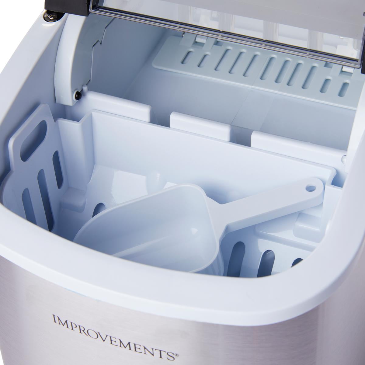 Restored Improvements 26 lb. Portable Compact Ice Maker with Handle (Refurbished)