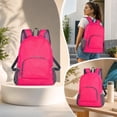 thumbnail image 5 of Lightweight Packable Backpack, Small Travel Day Pack, Water Resistant Hiking Backpacks for Women Men, Multiple Pockets, Breathable Shoulder Strap, Everyday Carry, 5 of 7