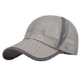 thumbnail image 2 of DOPI Stylish Hats New Summer Outdoor Unisex Mesh Patchwork Baseball Cap Sun Hat Baseball Caps(2pack), 2 of 2