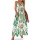 thumbnail image 1 of Vestido sin mangas con estampado de cactus de acuarela, vestidos elegantes para mujer, vestido de verano para mujer de moda, 1 of 7
