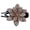 Champagne, variant on Anti-slip Tooth Temperament Exquisite Hair Clip Shining Rhinestone Elegant Flower Decor Hairpin Hair Accessories