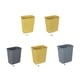 thumbnail image 5 of Billuyoard Papelera para eliminar residuos sin esfuerzo en cualquier entorno, contenedor de basura, papelera Suministros de limpieza para el hogar M patrón amarillo 13L, 5 of 6