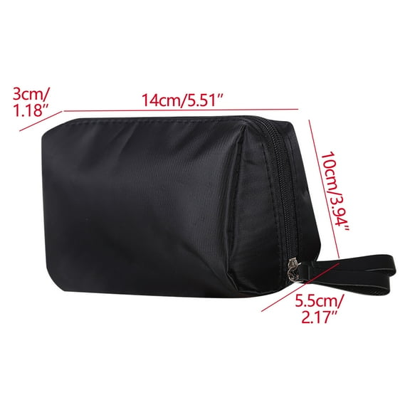 Mini Cosmetic Bag Portable Cosmetic Bag Hand-Held Makeup Bag Lip Gloss Storage Bag Travel Small Bag