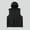 Black, variant on WIZUTIZ Men's Utility Hooded Vest Solid Color Chest Pocket Drawstring Hood Sleeveless Quick Dry Breathable Lightweight Relaxed Fit Summer Casual Top Active Sleeveless Vest