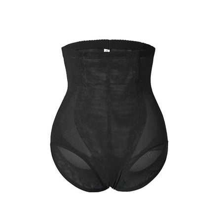 

Quealent Women Panties Seamless Lace Patchwork Panties Women Lingerie Comfort High Waist Underwear Fashion Striped Mesh Briefs Female Cotton Black M