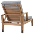 thumbnail image 5 of Modway Marina Modern Wood Patio Teak Single Chaise in Natural/Gray, 5 of 8