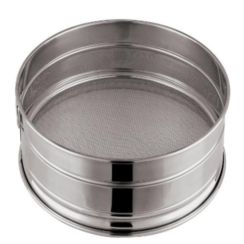 Paderno World Cuisine 133/8Inch StainlessSteel Coarse Mesh Flour