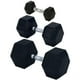 thumbnail image 1 of Mancuernas Dumbbell Champion con carcasa de goma hexagonal de 2,27 kg (cada una), 1 of 1