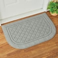 thumbnail image 2 of Collections Etc Diamond Embossed Design Skid-Resistant Accent Rug, 2 of 4