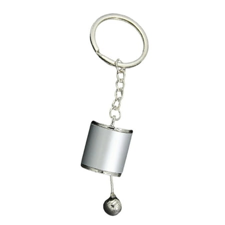 

Grandest Birch Key Holder Eye-catching Rust-proof Stainless Steel Car Gearboxes Keychain Pendant for Home Durable Lightweight Rust