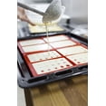 thumbnail image 4 of Lekue 2 Piece Red Waffle Mould, 4 of 6