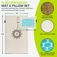 thumbnail image 5 of ProsourceFit Ki Acupressure Mat and Pillow Set for Relieving Back/Neck Pain, 5 of 7