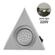 thumbnail image 1 of Aplique de pared LED Lámpara de gabinete en forma triangular Luz LED para armario cajón armario 220V 1.5W, luz blanca Inevent HA003491-01B, 1 of 2