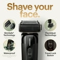 thumbnail image 3 of Manscaped Chairman Pro Precision Pack Foil Face Shaver & SkinSafe Face Stubble Trimmer with Shave Gel, 3 of 12