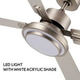 thumbnail image 6 of Bestco 52" Downrod Ceiling Fan with Light and Remote 4 Blades 3 Color Light 6 Speed Reverse Airflow, 6 of 10