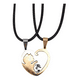 thumbnail image 1 of Collares De Pareja Yin Yang Gatos Acero Inoxidable Dorado Malubero Malu1728, 1 of 3