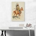 thumbnail image 2 of ARTCANVAS A Bunch Of Buckskins Indian 1901 Canvas Art Print by Frederic Remington - Size: 26" x 18" (0.75" Deep), 2 of 9