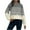White, variant on DailyTrove Womens Pink Gray Plaid Cardigan - Loose Fit Casual Daily Layering Wear ,Pink ,S