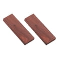 thumbnail image 1 of Uxcell 2 Pcs Madera Dura Maderas Exóticas Naturales para Manualidades DIY, Marrón Oscuro, 1 of 1