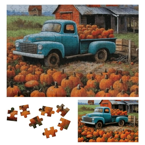 Shiartex Pumpkin Farm Festival - Jigsaw Puzzle - Halloween 300 PCS