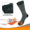 thumbnail image 3 of KOITHOT 3 Pack Thermal Socks for Men & Women, Thick Warm Winter Socks for Cold Weather, 3 of 7