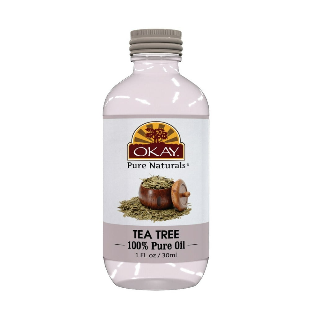 Okay Tea Tree Oil 100 Pure for Hair, Skin, & Scalp Anti Dandruff