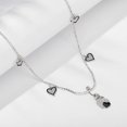 thumbnail image 5 of Bodiy Cadena de cristal para el ombligo con anillo para el ombligo, cadenas brillantes para la cintura, cadena para el cuerpo, joyería de bikini para mujeres y niñas (2), 5 of 5