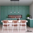 thumbnail image 3 of Hunter - Maple Park 3-light Noble Bronze, Large Cluster Light, Dimmable, Casual Style, Linear Shaped, for Bedrooms, Dining, Living Rooms - 19900, 3 of 8