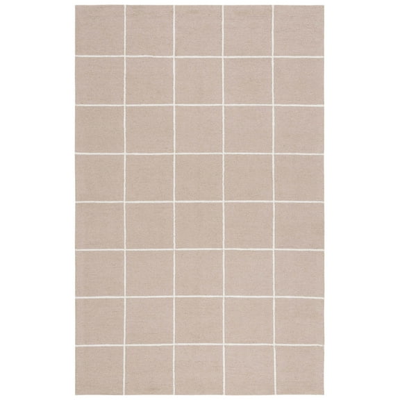 SAFAVIEH Martha Stewart Micro Loop Area Rug, Beige/Ivory, 8' x 10'