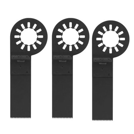 

Ridgid 3 Pack of Genuine OEM Replacement Oscillating Blade # A24JM03-3PK