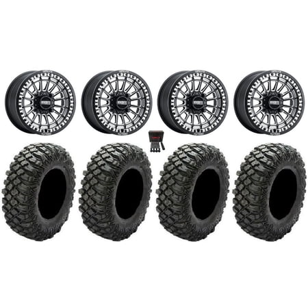 MetalFX Delta Bdlk CC 15 Wheels Bk 30 Crawler XR Tires Polaris RZR XP 1000 / PRO XP / Ranger XP 900/1000 MetalFX Delta Bdlk CC 15 Wheels Bk 30 Crawler XR Tires Polaris RZR XP 1000 / PRO XP / Ranger XP 900/1000