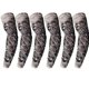 thumbnail image 1 of 6 mangas de tatuaje temporales de nailon para brazos, medias 3D de alienígenas para Halloween, para hombres, mujeres y niños., 1 of 4