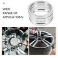 thumbnail image 2 of Diekin 4pcs Hub Centric Ring 60.1mm To 73.1mm Wheel Centering Ring Car Exterior Decoration, 2 of 5