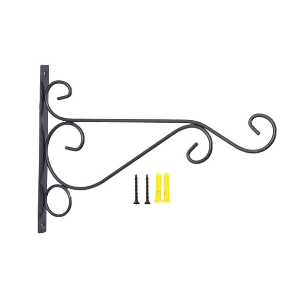 Soportes para cestas colgantes perfecl colgadores de plantas hierro 30cm