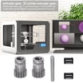 thumbnail image 3 of destyer Kit de Roulements en Acier Inoxydable à 17 Dents pour Extrudeuse d'Imprimante 3D, 3 of 8