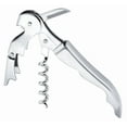 thumbnail image 4 of Navy Blue Metal Corkscrew Doubled Hinged Waiters Wine Bottle Opener Foil Cutter, 4 of 6