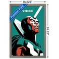 thumbnail image 3 of Marvel Comics - Vision - Vision #4 Wall Poster, 14.725" x 22.375", Framed, 3 of 3